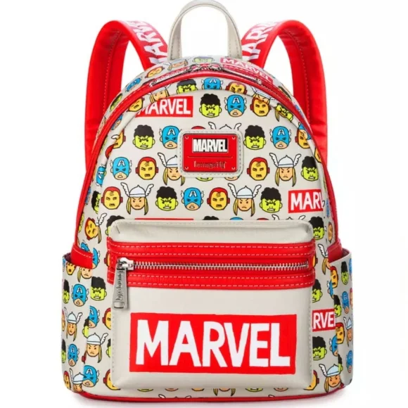 "Marvel The Avengers" Loungefly Mini Backpack NWT - Picture 1 of 9